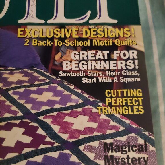 Quilt Magazine - Fall 1999 - Special Issue! Easy-To-Make Heirloom Quilts - Picture 2 of 5